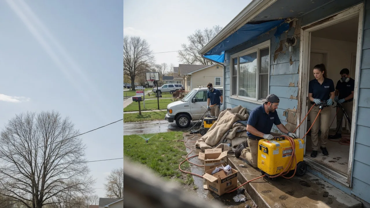 Basement Flood Cleanup in Blanchard, OK near me